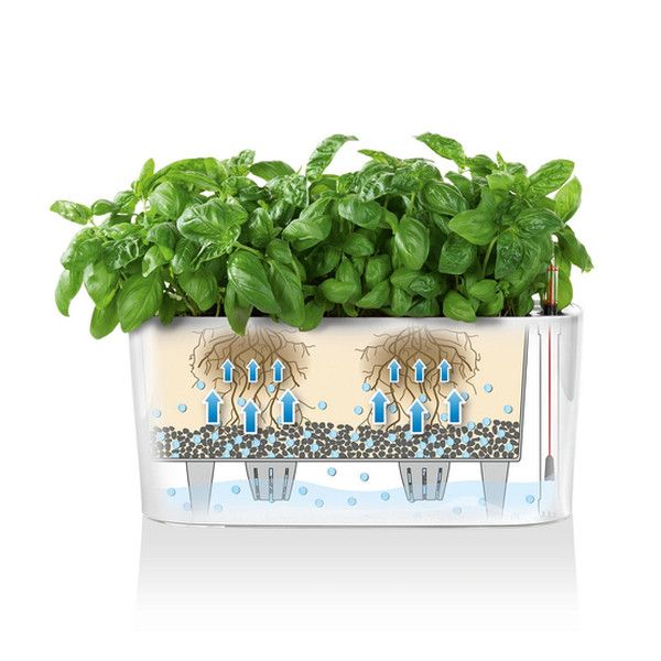 Розумний вазон Lechuza Delta 10 2 л фіолетовий 15465