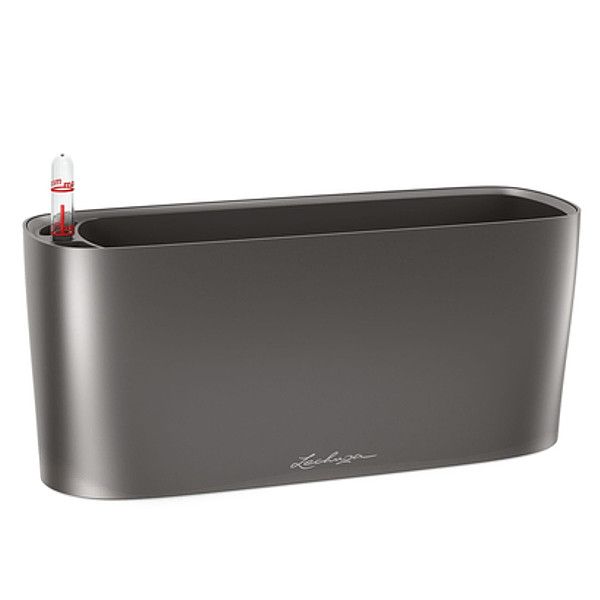 Розумний вазон Lechuza Delta 10 2 л чорний 15467