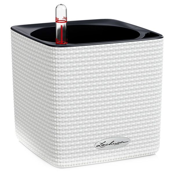 Розумний вазон Lechuza Cube Color 16 1,75 л білий 13580