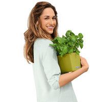 Розумний вазон Lechuza Cube Color 16 1,75 л білий 13580