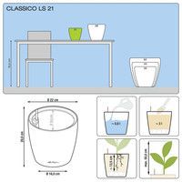 Розумний вазон Lechuza Classico Premium LS 21 3,1 л коричневий 16025