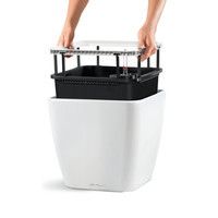 Фото Розумний вазон Lechuza Quadro Premium LS 21 4 л коричневий 16125