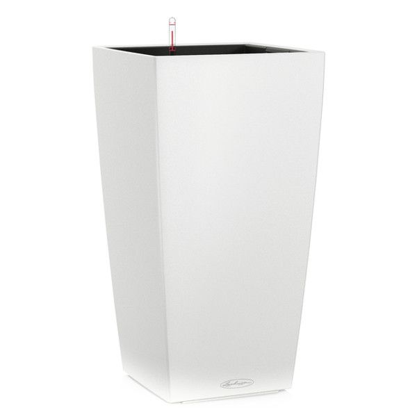 Розумний вазон Lechuza Cubico Color 22 6 л білий 13160