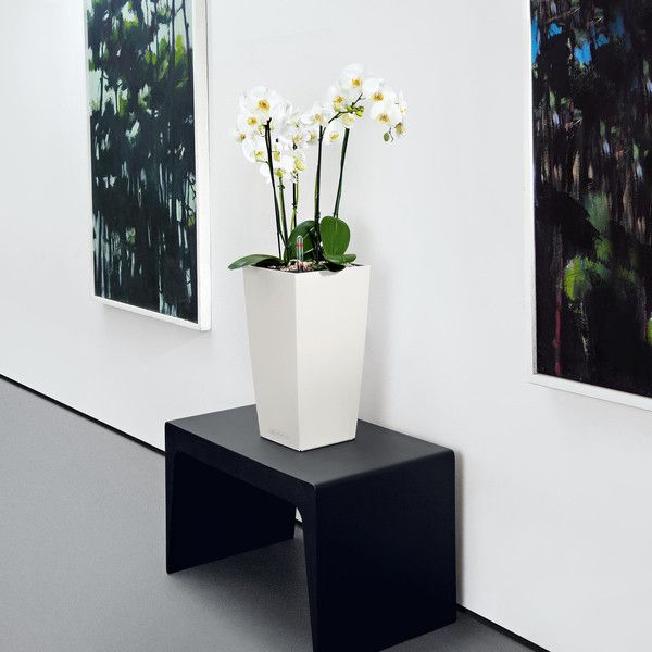 Розумний вазон Lechuza Cubico Color 22 6 л білий 13160