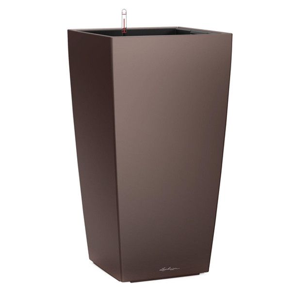 Розумний вазон Lechuza Cubico Premium 22 6 л коричневий 18477