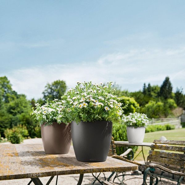 Розумний вазон Lechuza Classico Color 28 9 л білий 13190