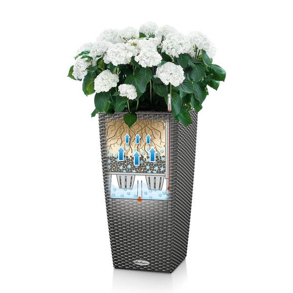 Розумний вазон Lechuza Cubico Cottage 30 14 л білий 15226