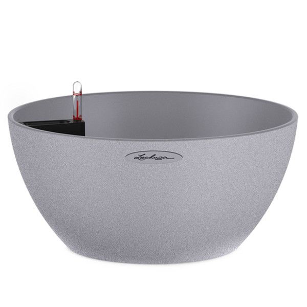 Розумний вазон Lechuza Cubeto Color 30 4,5 л сірий 13830