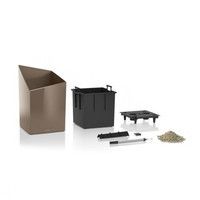 Фото Розумний вазон Lechuza Cursivo Premium 30 12 л коричневий 16604