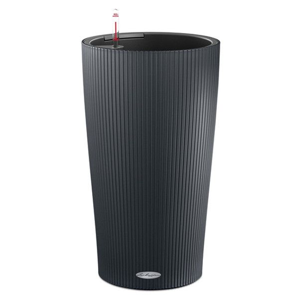 Розумний вазон Lechuza Cilindro Color 32 13 л сірий 13953