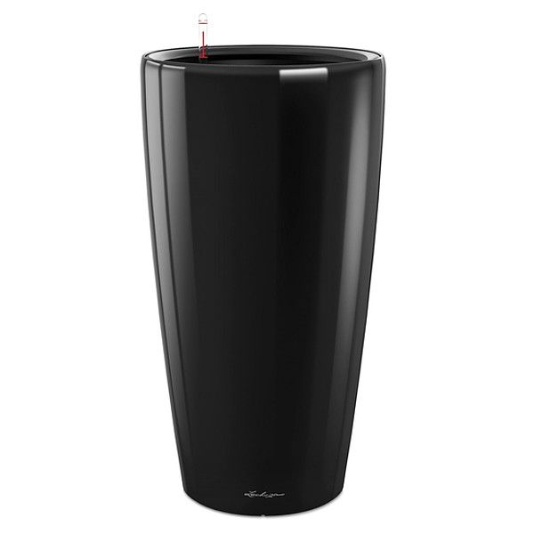 Розумний вазон Lechuza Rondo 32 13 л чорний 15789