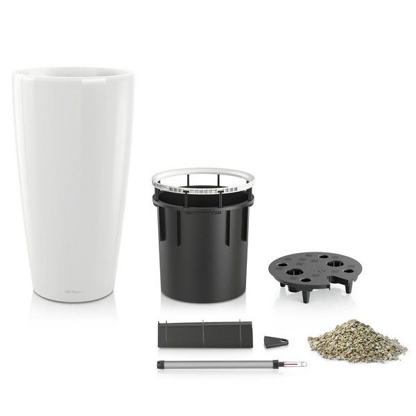 Розумний вазон Lechuza Rondo 32 13 л чорний 15789