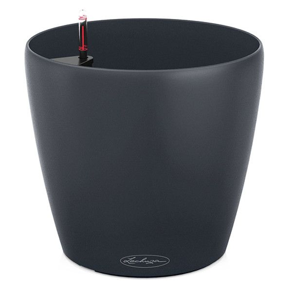 Розумний вазон Lechuza Classico Color 35 17 л сірий 13224