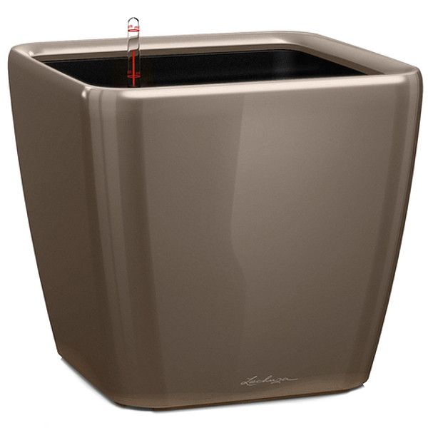 Розумний вазон Lechuza Quadro Premium LS 35 17,2 л коричневий 16165