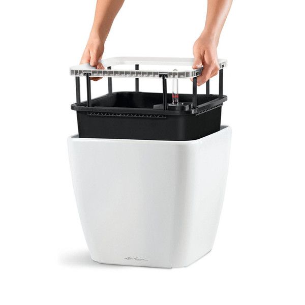 Розумний вазон Lechuza Quadro Premium LS 35 17,2 л коричневий 16165