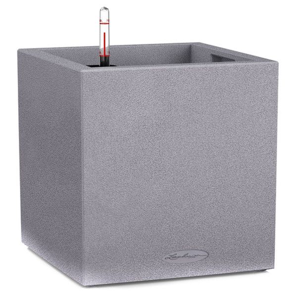 Розумний вазон Lechuza Canto Color Square 40 29 л сірий 13720