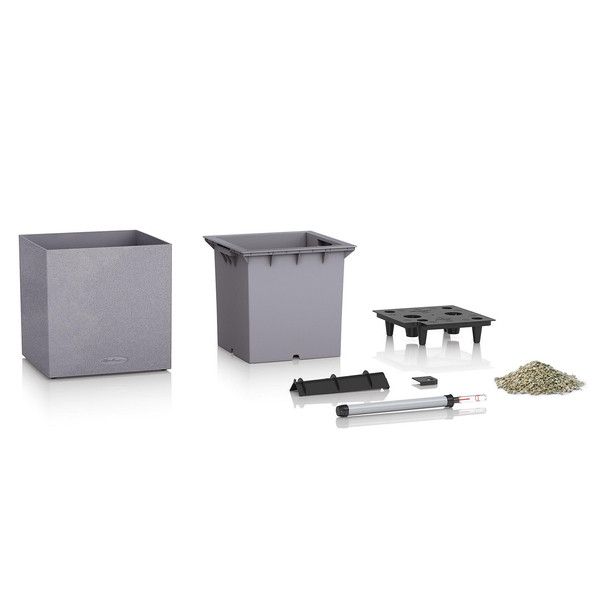 Розумний вазон Lechuza Canto Color Square 40 29 л чорний 13722