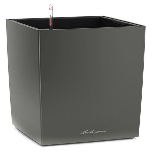 Розумний вазон Lechuza Cube Premium 40 31 л сірий 16363
