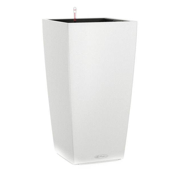 Розумний вазон Lechuza Cubico Color 40 31 л білий 13150