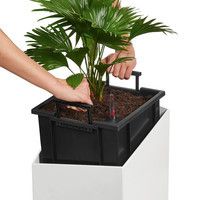 Фото Розумний вазон Lechuza Cursivo Premium 40 31 л коричневий 16624