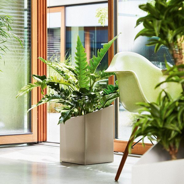 Розумний вазон Lechuza Cursivo Premium 40 31 л коричневий 16624