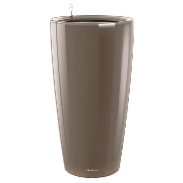 Розумний вазон Lechuza Rondo Premium 40 22 л коричневий 15744