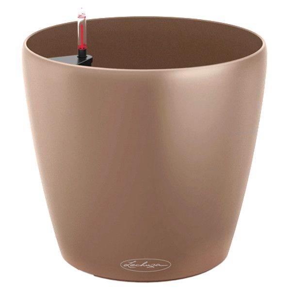 Розумний вазон Lechuza Classico Color 43 33 л коричневий 13243