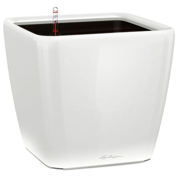 Розумний вазон Lechuza Quadro Premium LS 43 31,9 л білий 16180