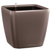 Фото Розумний вазон Lechuza Quadro Premium LS 43 31,9 л коричневий 16181