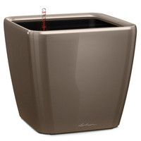 Фото Розумний вазон Lechuza Quadro Premium LS 43 31,9 л коричневий 16185
