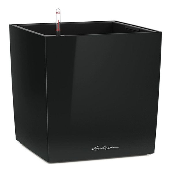 Розумний вазон Lechuza Cubе Premium 50 61 л чорний 16569