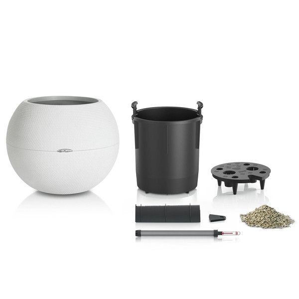 Розумний вазон Lechuza Puro Color 50 13 л білий 13340