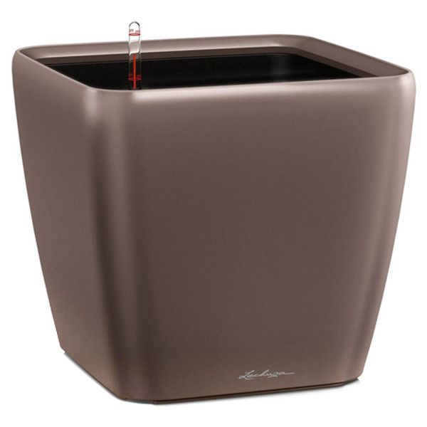 Розумний вазон Lechuza Quadro Premium LS 50 53 л коричневий 16281