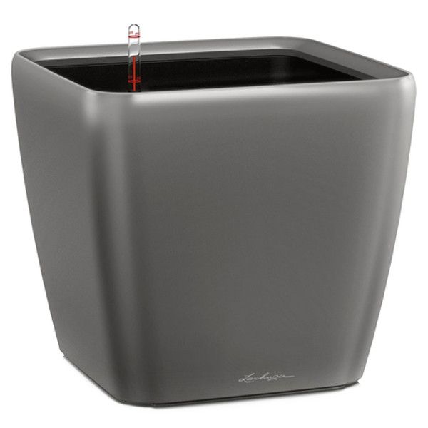 Розумний вазон Lechuza Quadro Premium LS 50 53 л сірий 16283
