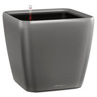 Фото Розумний вазон Lechuza Quadro Premium LS 50 53 л сірий 16283