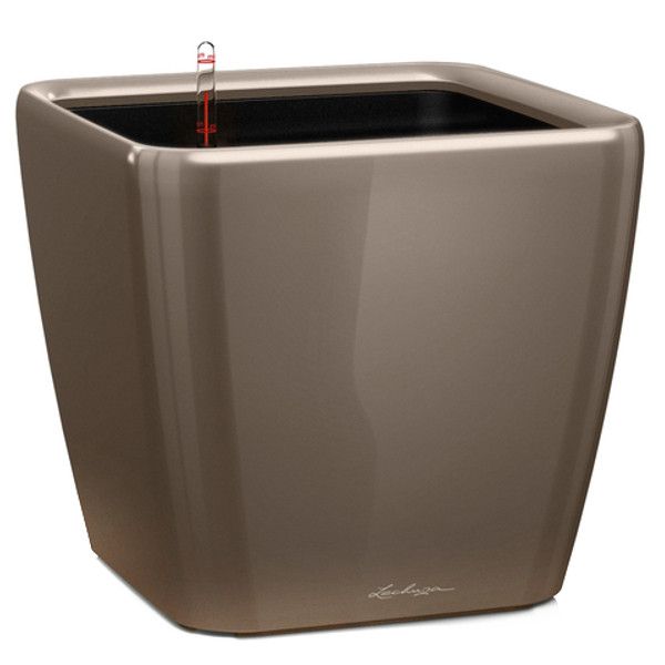Розумний вазон Lechuza Quadro Premium LS 50 53 л коричневий 16285