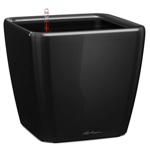 Розумний вазон Lechuza Quadro Premium LS 50 53 л чорний 16289