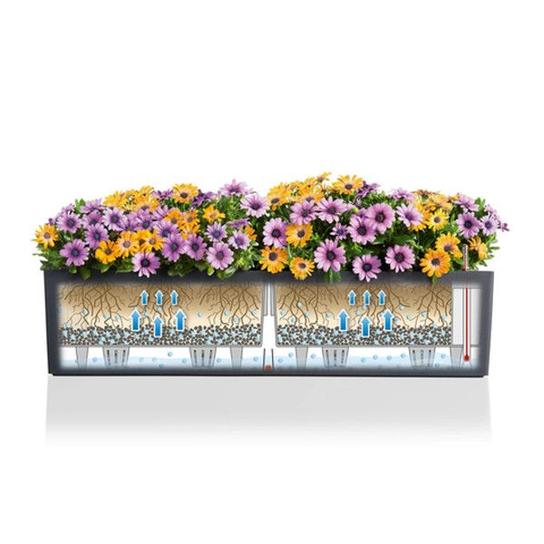 Розумний вазон Lechuza Balconera Color 80 12 л білий 15680