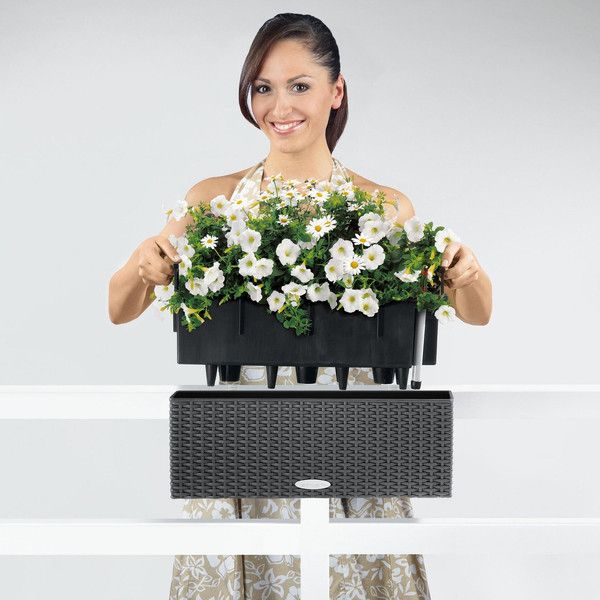 Розумний вазон Lechuza Balconera Cottage 50 8 л білий 15600