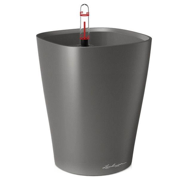 Розумний вазон Lechuza Deltini Premium 14 1,2 л сірий 14903