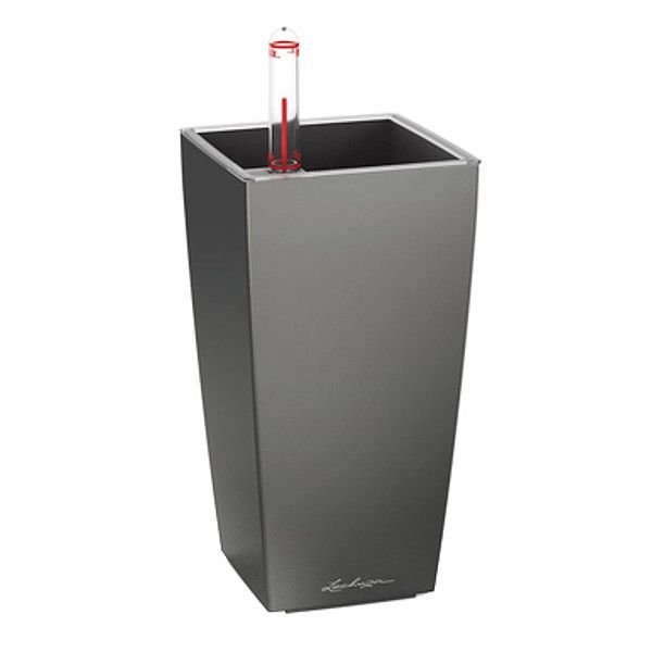 Розумний вазон Lechuza Mini - Cubi 0,8 л сірий 18123