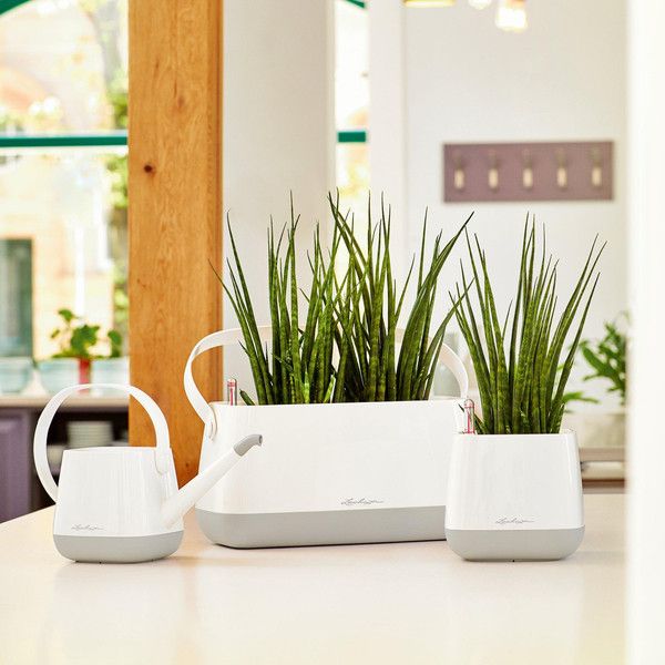 Розумний вазон Lechuza Yula 3,5 л білий 13861