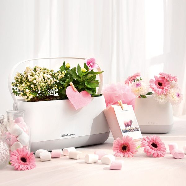 Розумний вазон Lechuza Yula 3,5 л білий 13861