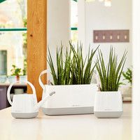 Розумний вазон Lechuza Yula 3,5 л білий 30657783