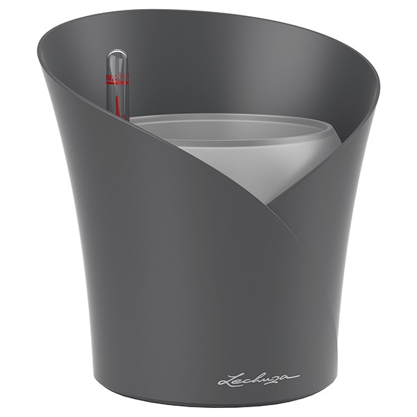 Кашпо для орхідей Lechuza Orchidea 20 сірий матовий 13961