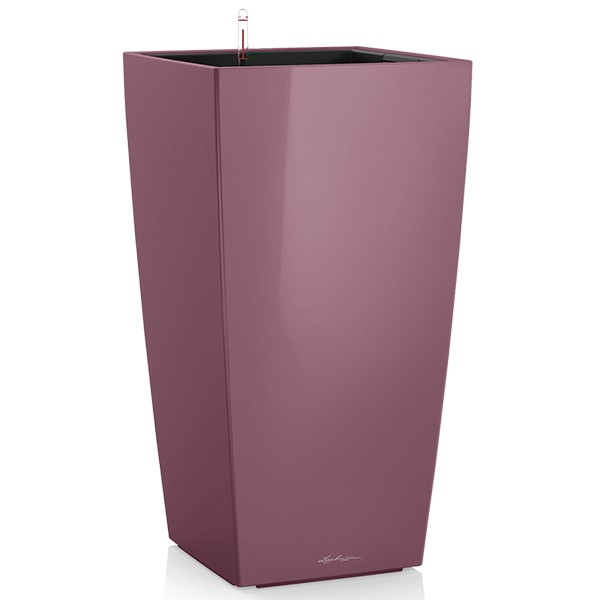 Кашпо Lechuza Cubico 40 сливовий 18221