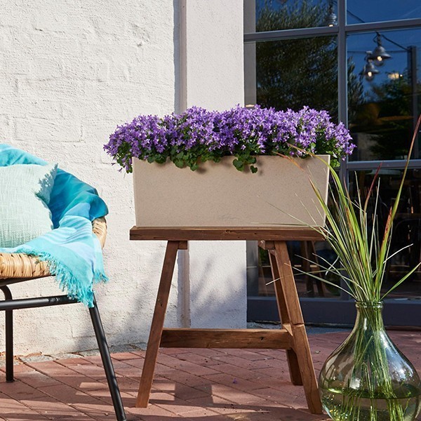 Кашпо Lechuza Balconera Stone 50 пісочно-бежевий 15651