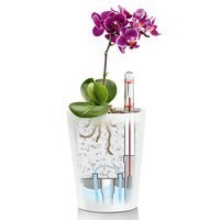 Кашпо Lechuza Mini - Deltini білий блискучий 14950