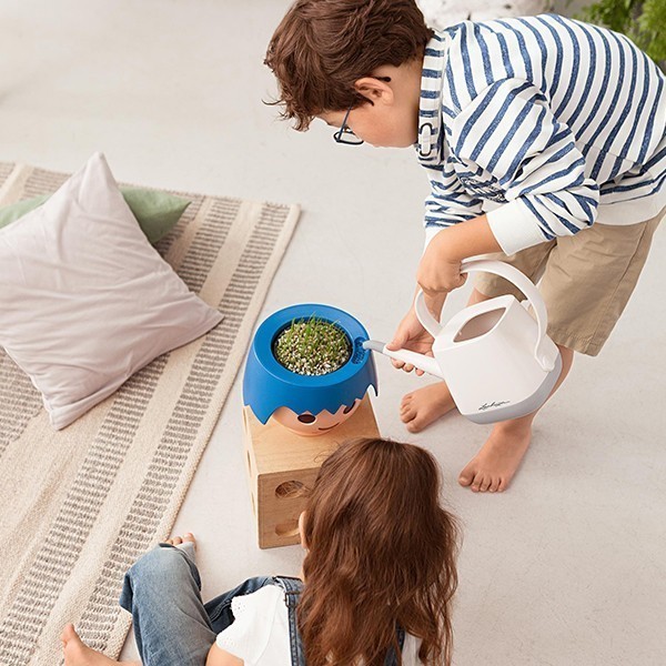 Кашпо для дітей Lechuza Ojo рожевий 19041