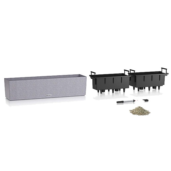 Вазон Lechuza Balconera Stone 80 пісочно-бежевий 15661